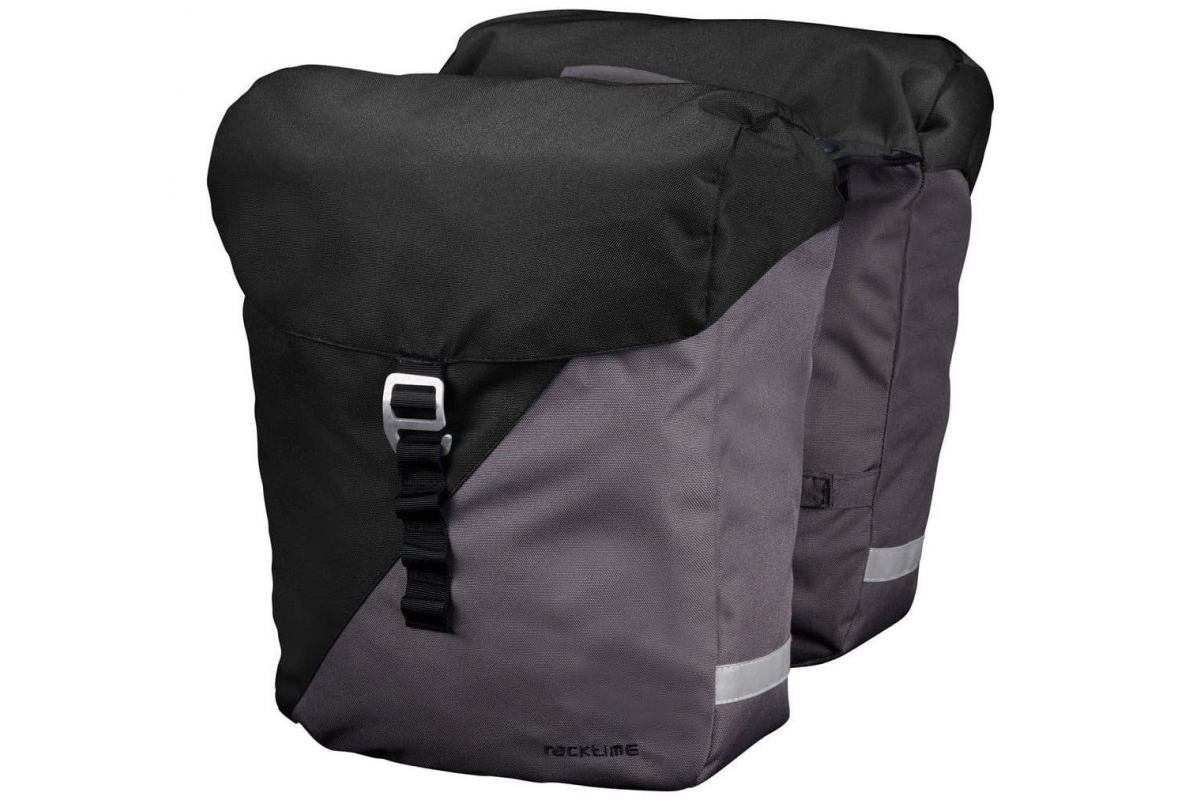 Sacoche double Vida pour porte-bagages Racktime