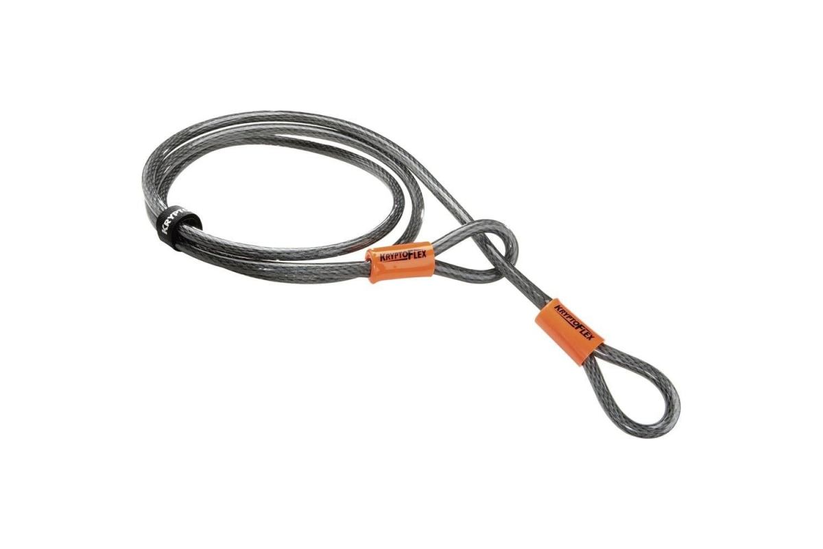 Cable Antivol Noir (10mm x 220cm) Kryptonite Kryptoflex