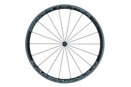 CAMPAGNOLO Roue avant BORA ULTRA 35 DARK boyaux + patins de