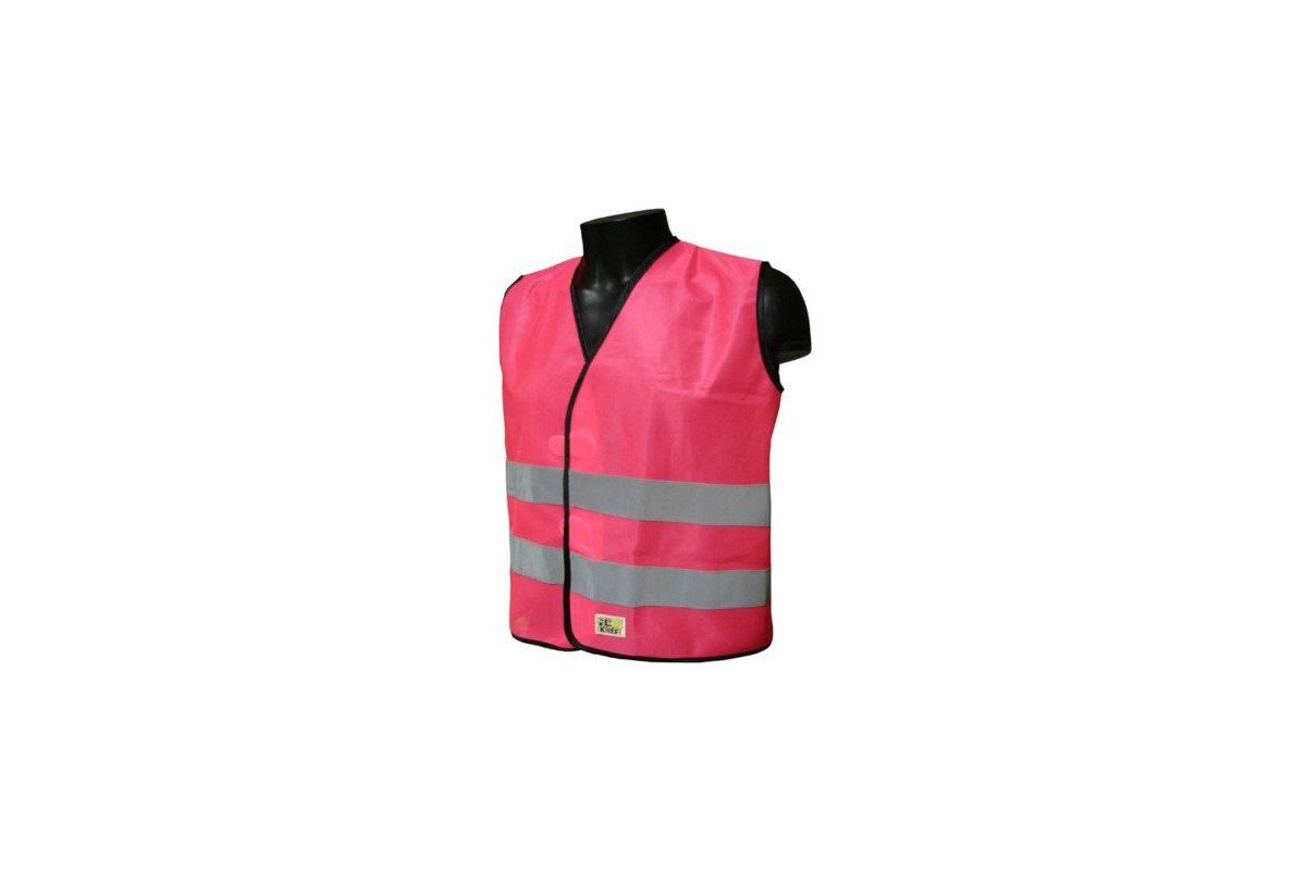 Gilet L2S VisioKid rose