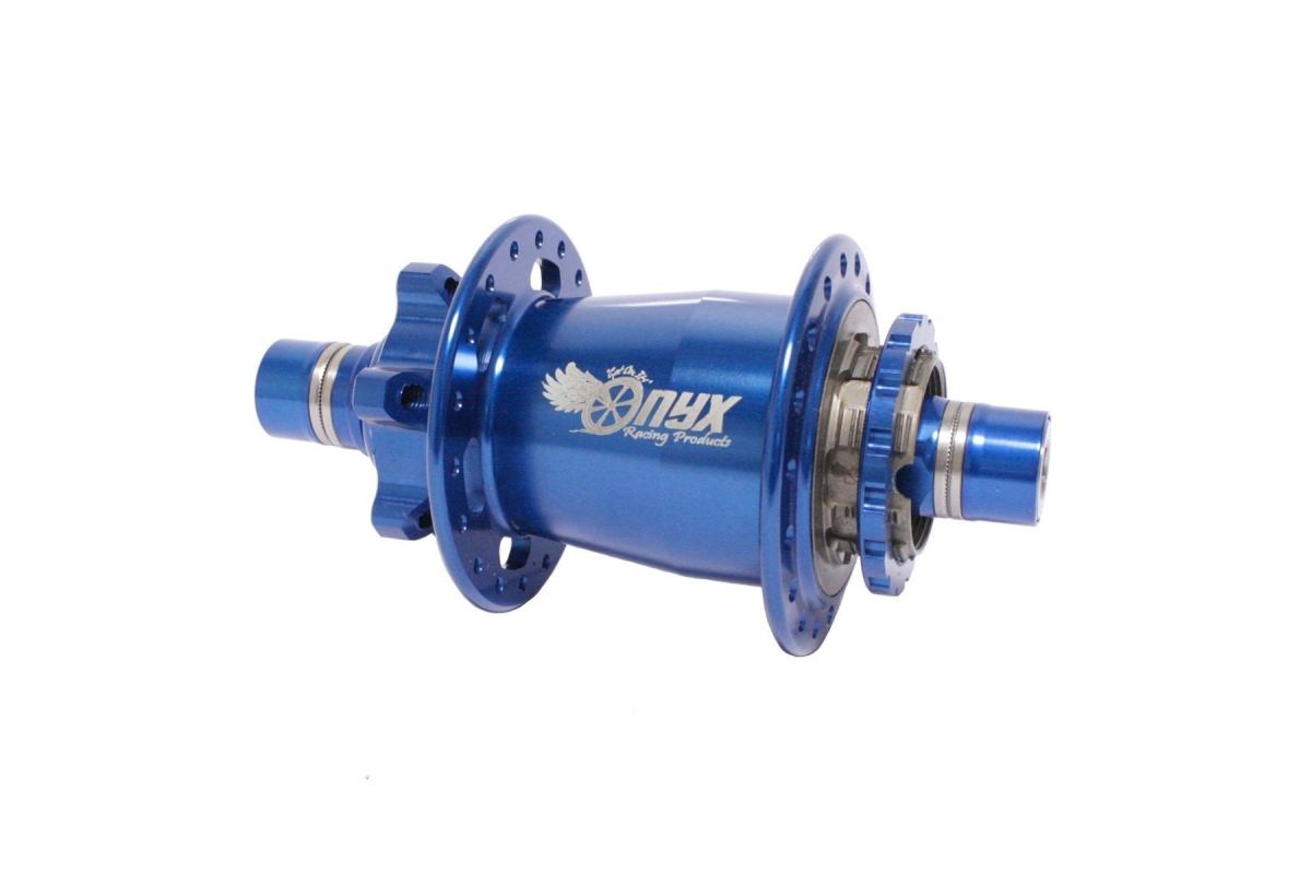 Moyeu arrière ultra iso 10mm 36H Onyx bleu