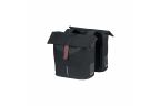 Basil double Sac City 28-32L - Noir