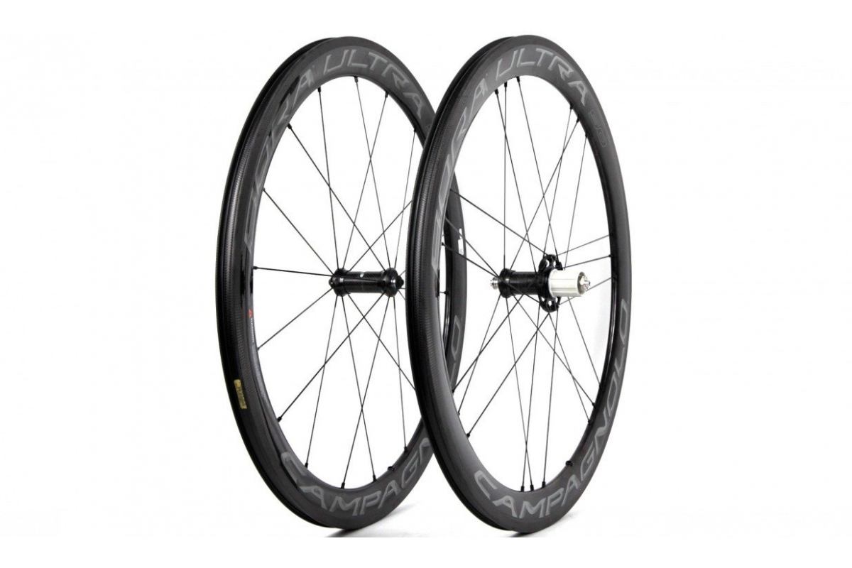 CAMPAGNOLO Paire de roues BORA ULTRA 50 DARK pneus