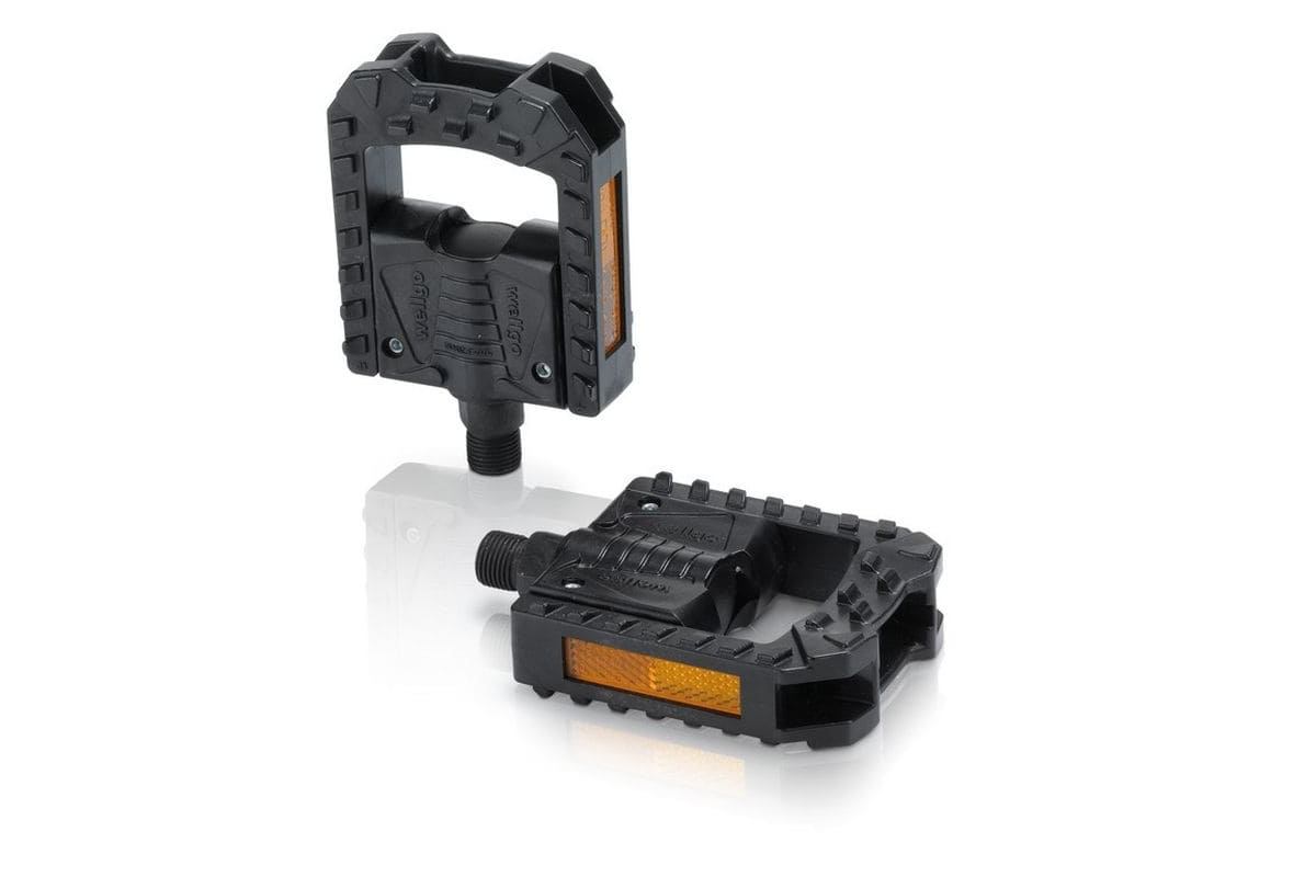 PD-F01 Pédales Pliables En Plastique 99x80.5x28mm Noires XLC