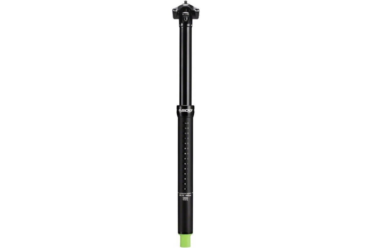 SDG Tellis Dropper SeatPost 31.6MM, 100MM, Black -2