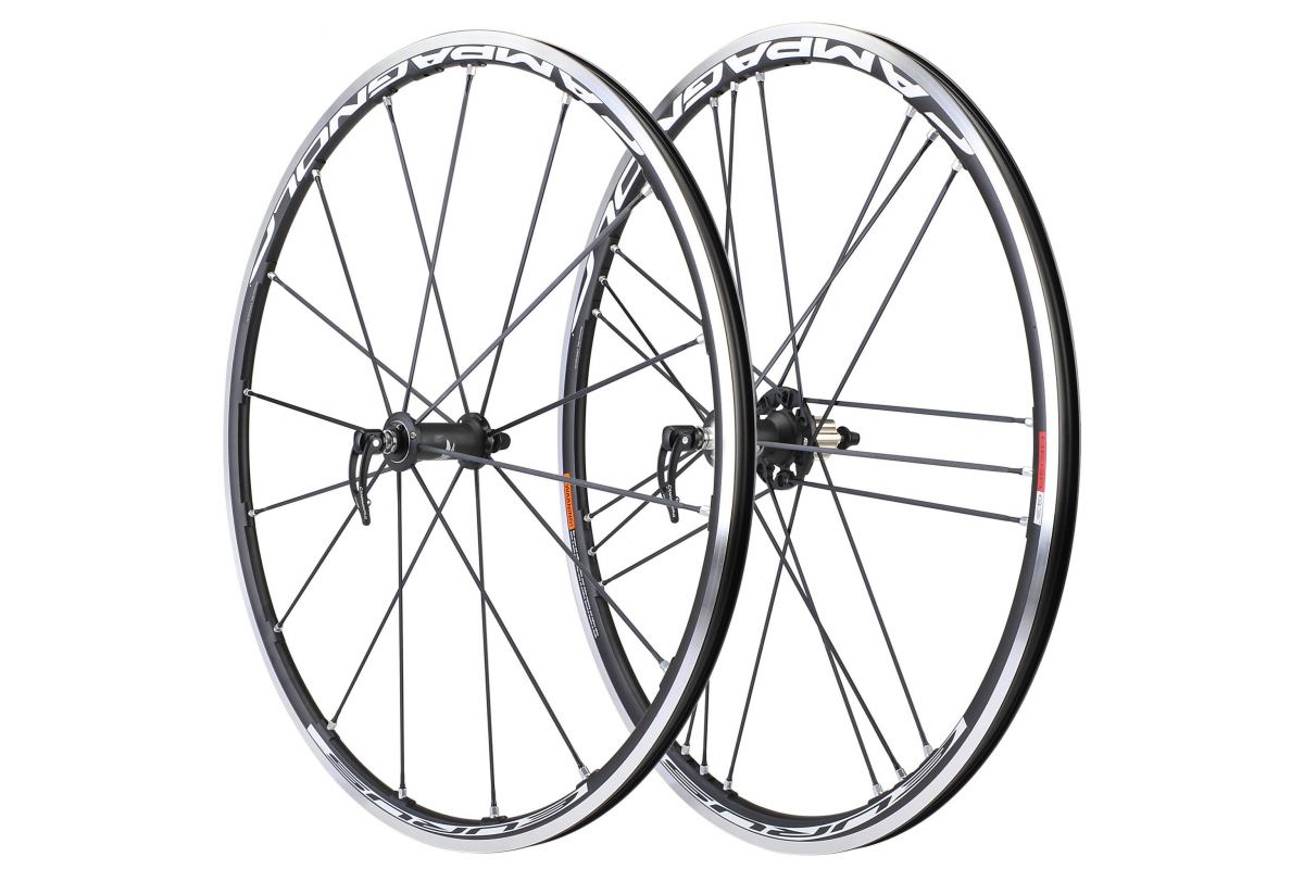 CAMPAGNOLO Paire de roues EURUS black pneus AVANT+ARRIERE -