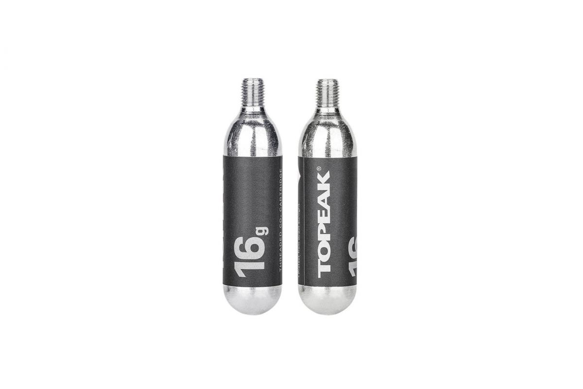 TOPEAK Cartouches CO2 16g Filetées 2 pièces