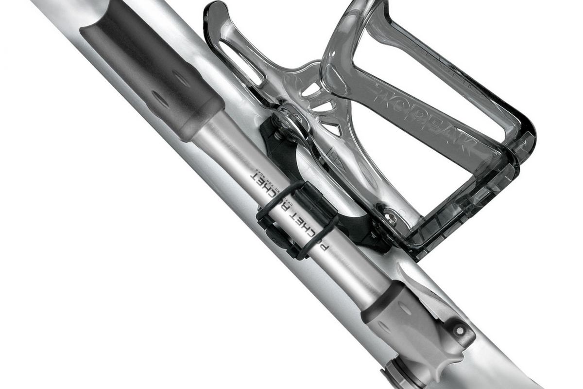 Topeak Mini pompe Pocket Rocket Argent