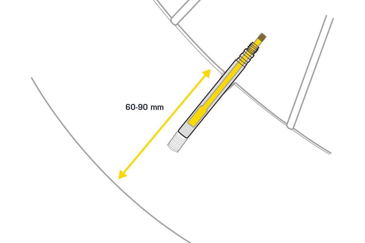 Rallonge de Valves Presta Valve Extender XL Topeak