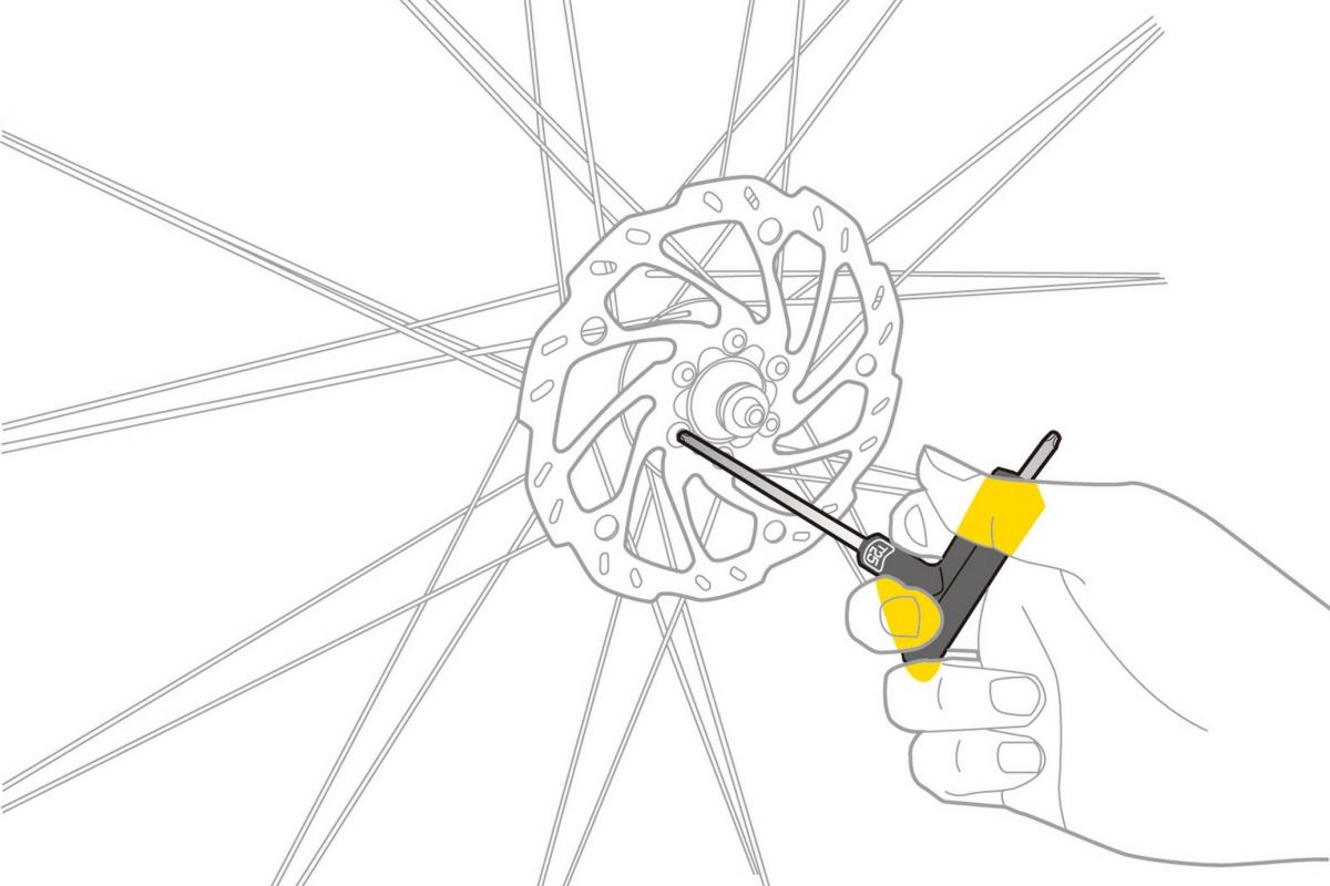 Clé double Torx T25 DuoTorx Wrench Topeak