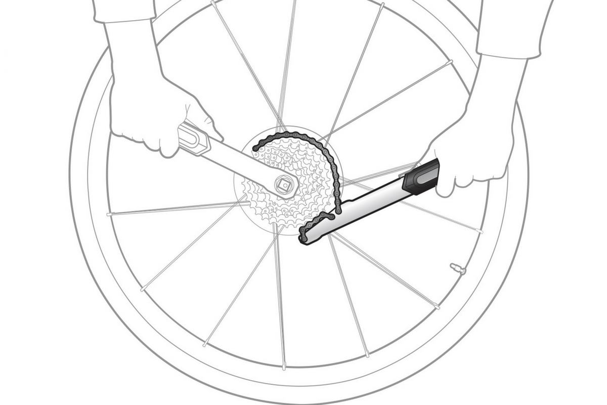 Topeak Clé de chaine / Chain Whip Sprocket Remover