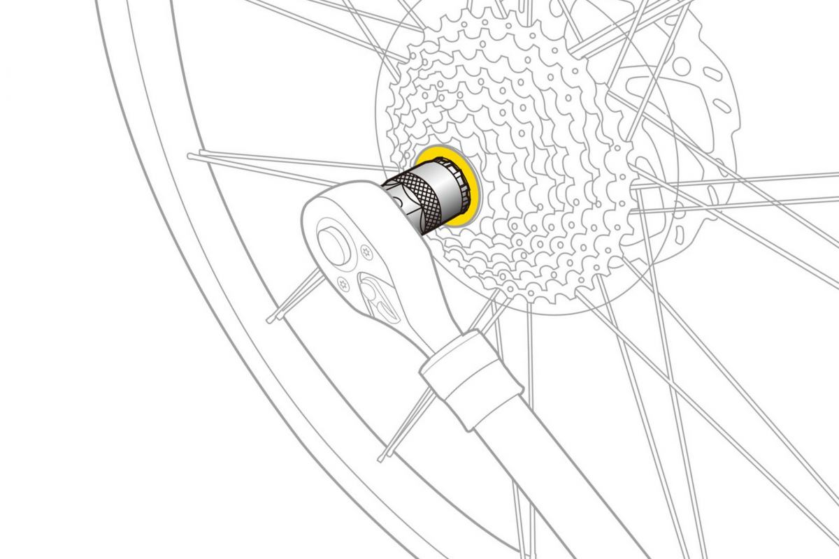 Topeak Clé démonte Cassette / Freewheel Remover