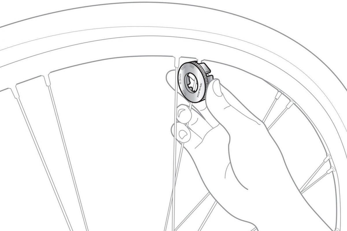 Topeak Clé à Rayon MultiSpoke Wrench
