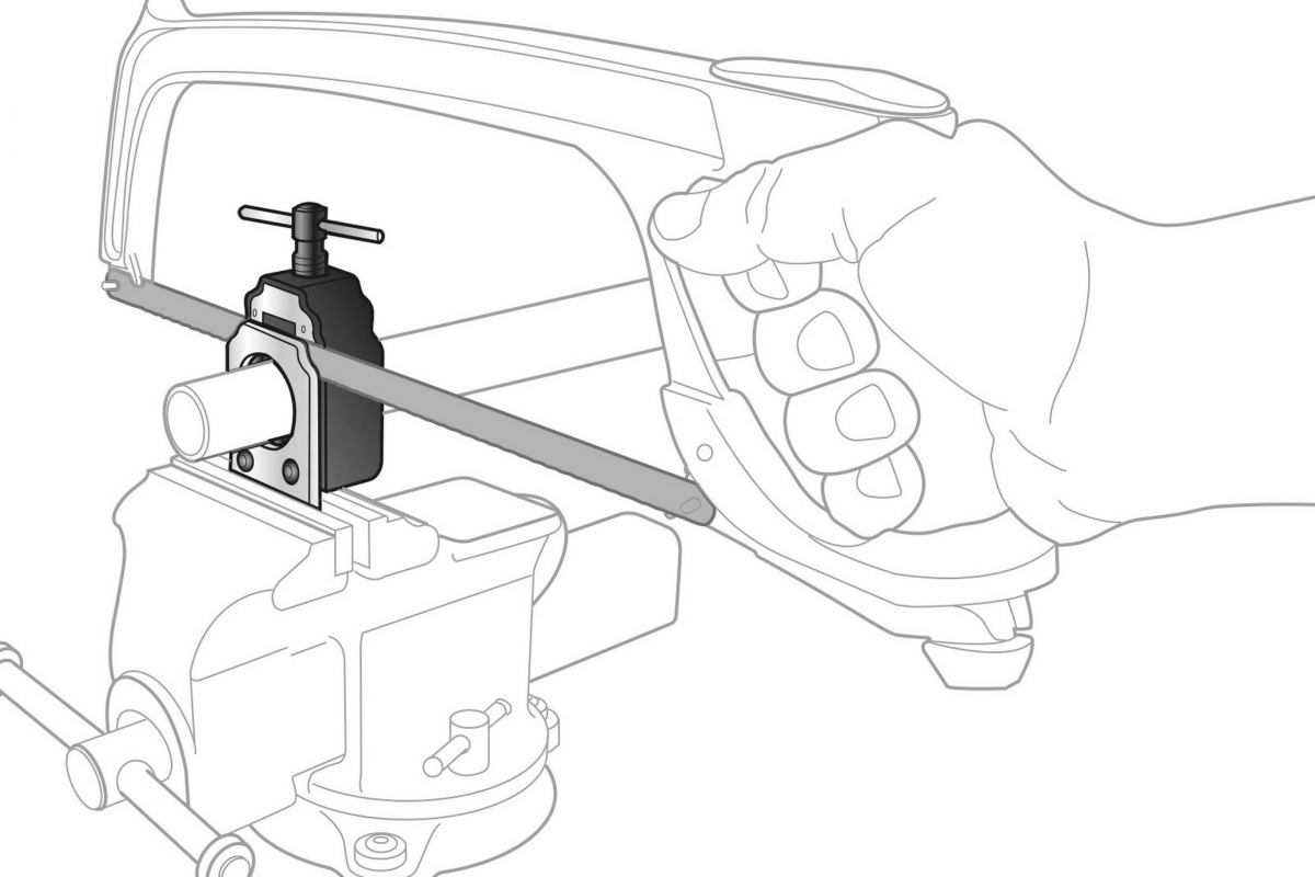 Topeak Guide Coupe Pivot de Fourche / Threadless Saw Guide
