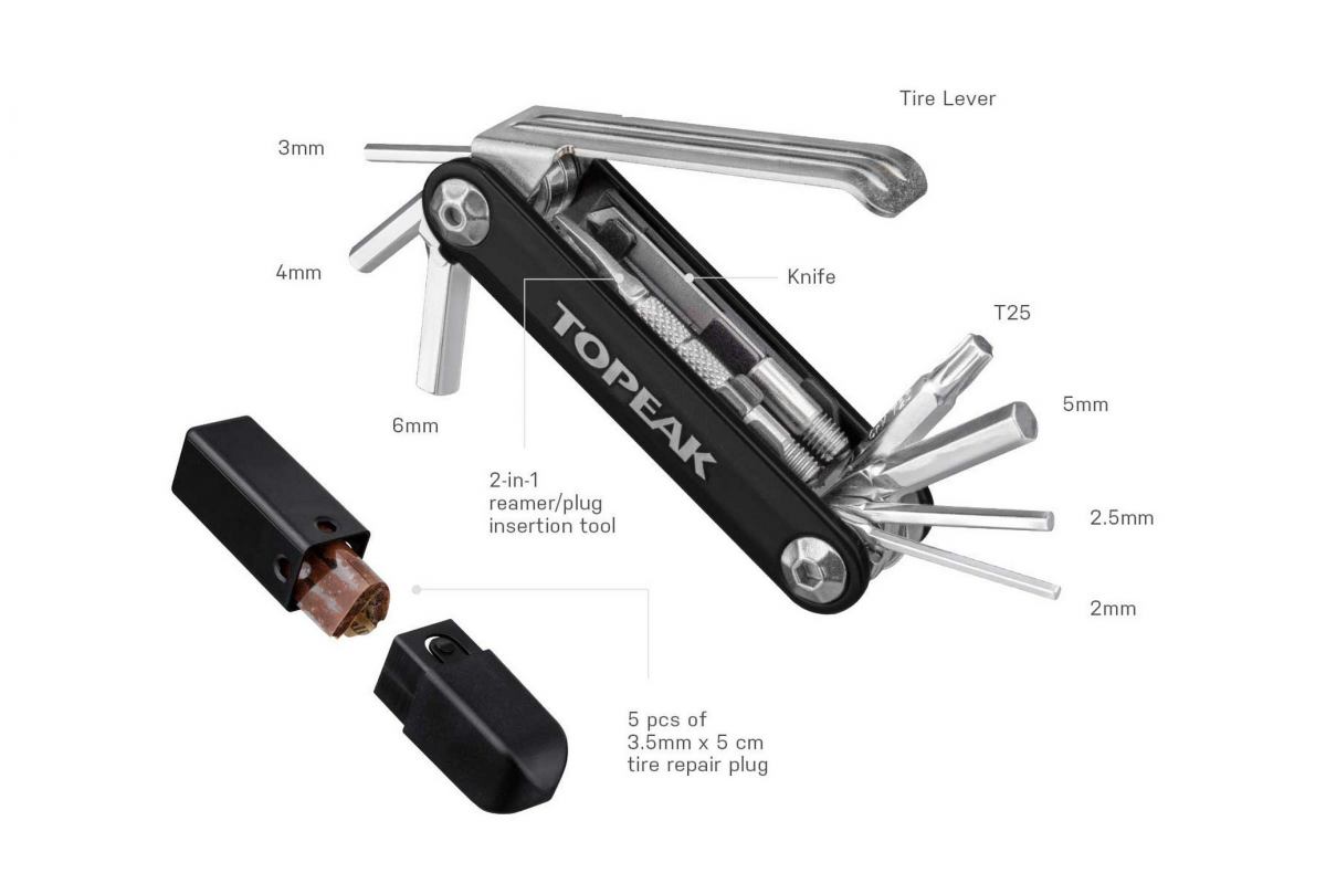 boîte à outils Topeak ninja master+ toolbox T11