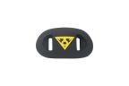 Bracelet en caoutchouc modula mono cage rubber strap noir TOPEAK