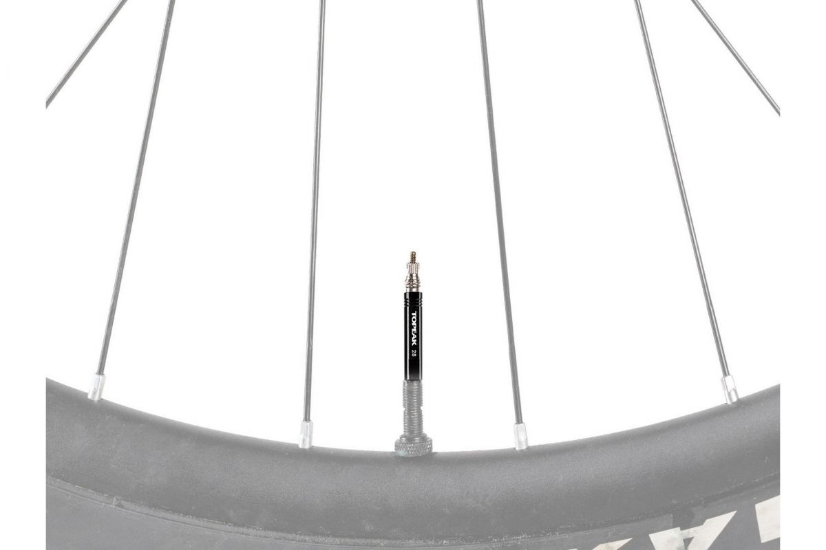 Prolongateur de valve 28mm Topeak