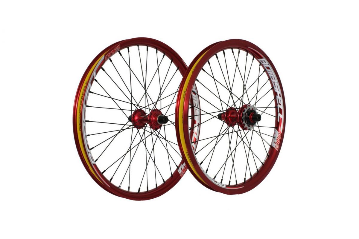 Roues BOMBSHELL one80 20"x1.75" Rouge