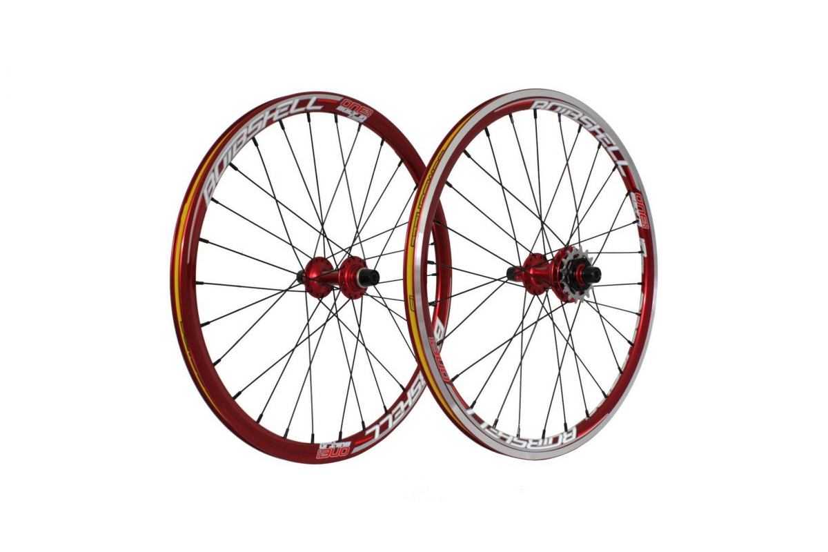 Roues BOMBSHELL One80 20"x1-3/8" 28H ROUGE