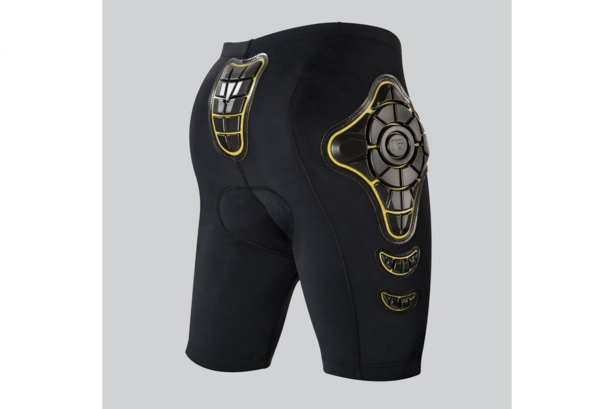 G-Form Pro-B Short De Protection Unisex Noir/Jaune