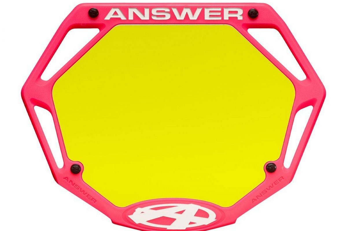 Plaque ANSWER 3D pro rose