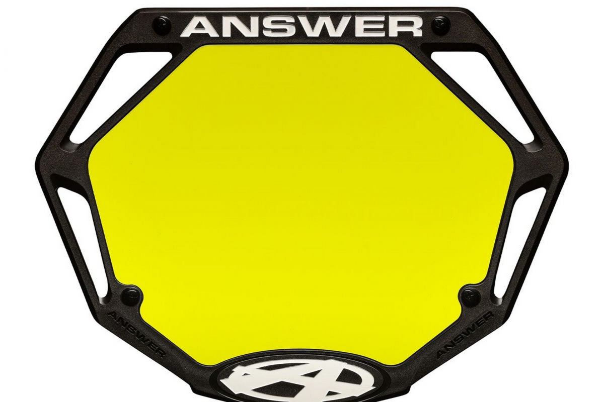 Plaque ANSWER 3D pro noir