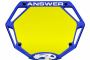 Plaque ANSWER 3D pro bleu