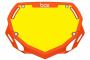 Plaque BMX BOX two mini orange