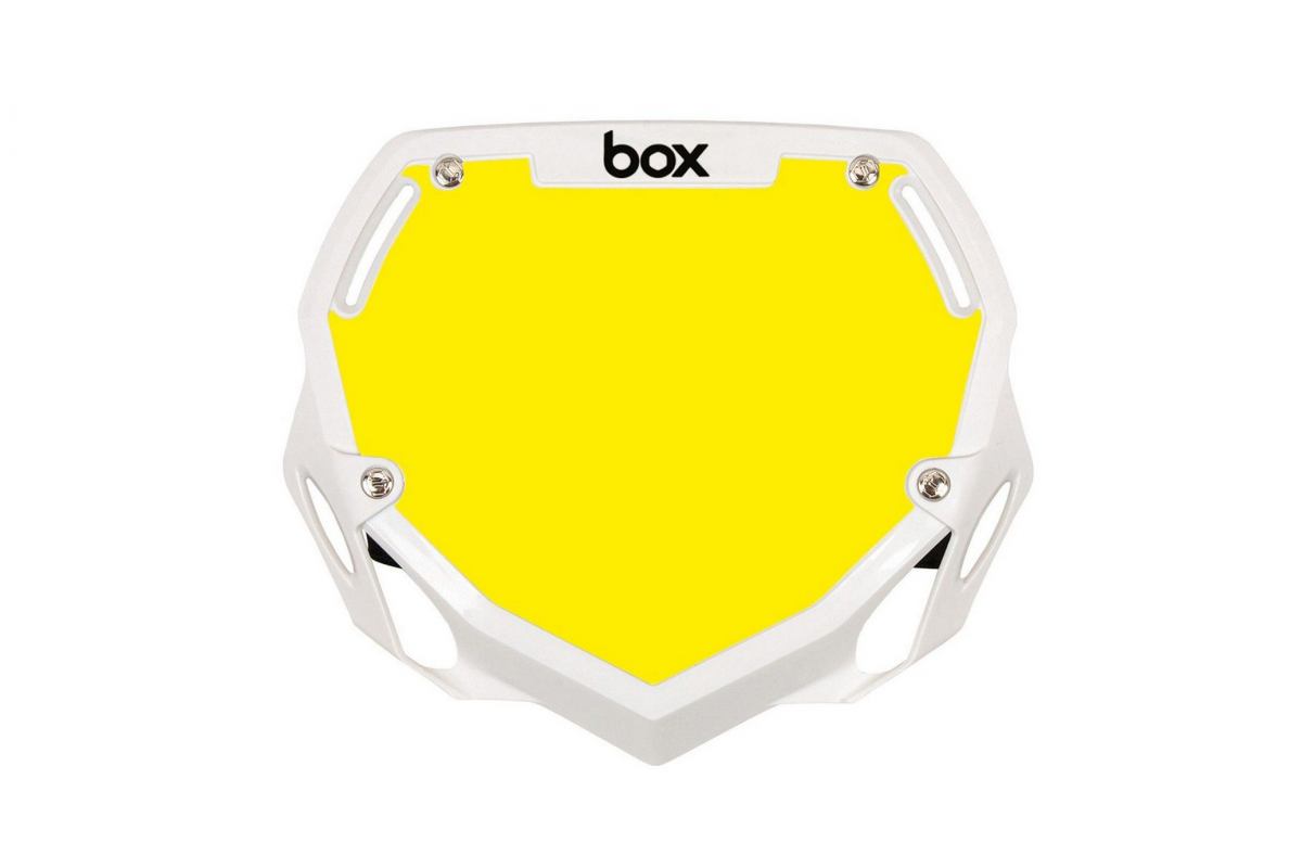 Plaque BMX Two Pro Box blanc