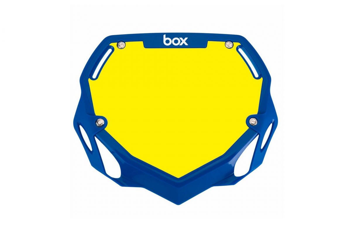 Plaque BMX Two Pro Box bleu
