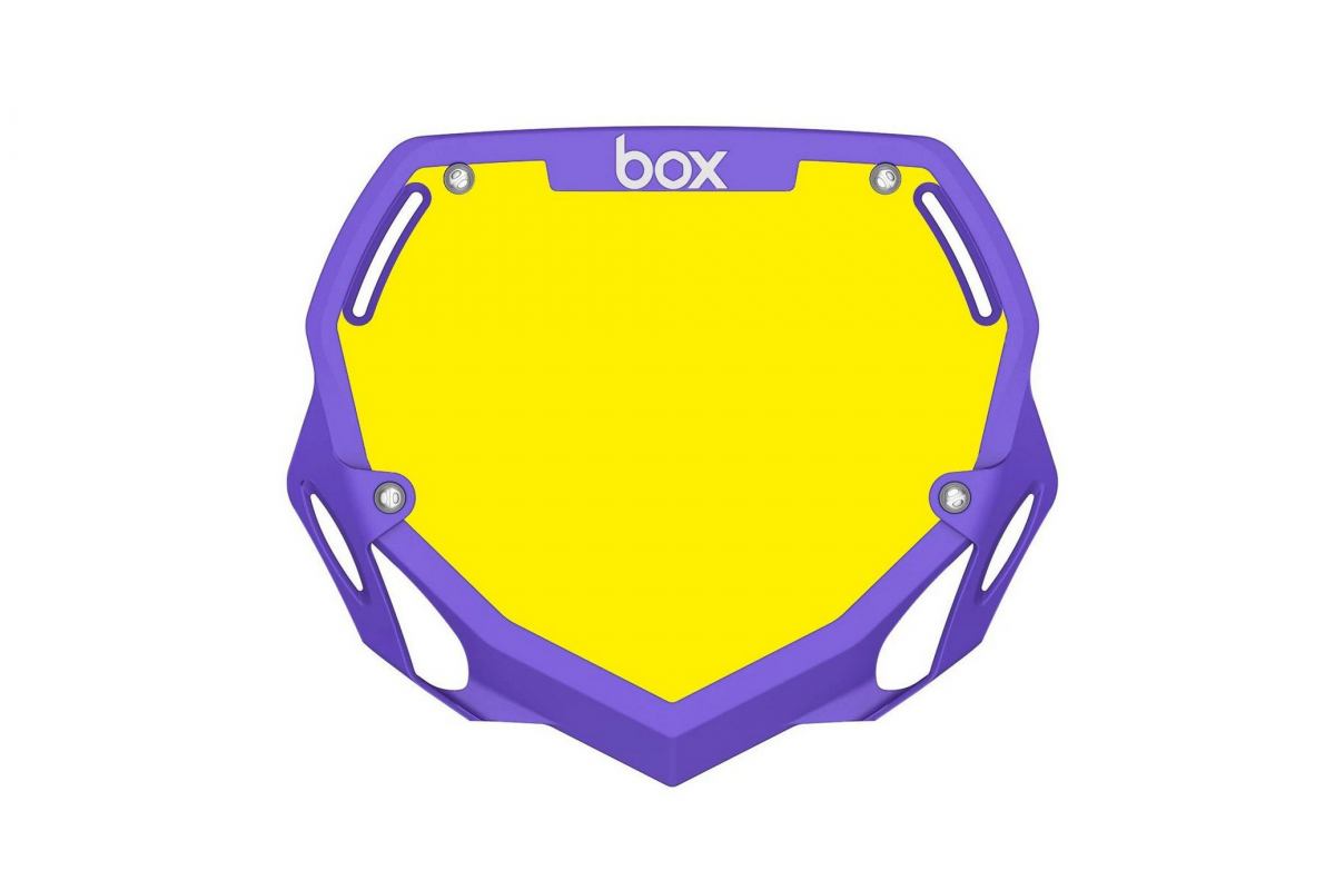 Plaque BMX Two Pro Box violet