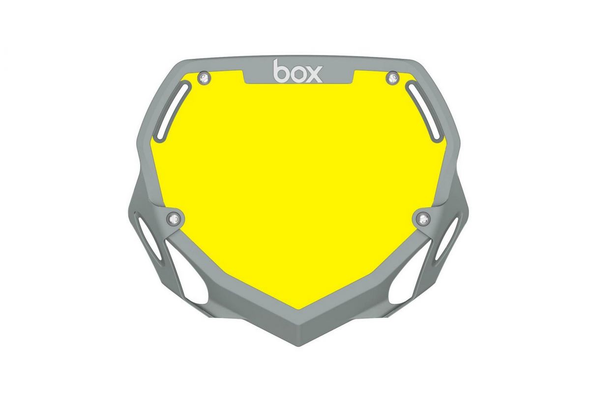 Plaque BMX Two Pro Box gris