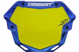 Plaque TANGENT ventril 3D chrome Pro bleu