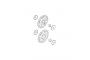 Galets de Dérailleur  SHIMANO ALIVIO M410 mpn: Y5VP98050