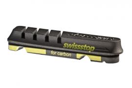 Cartouches de Patins de Freins SWISSSTOP FlashEVO BLACK PRINCE Shimano/Sram (x4)