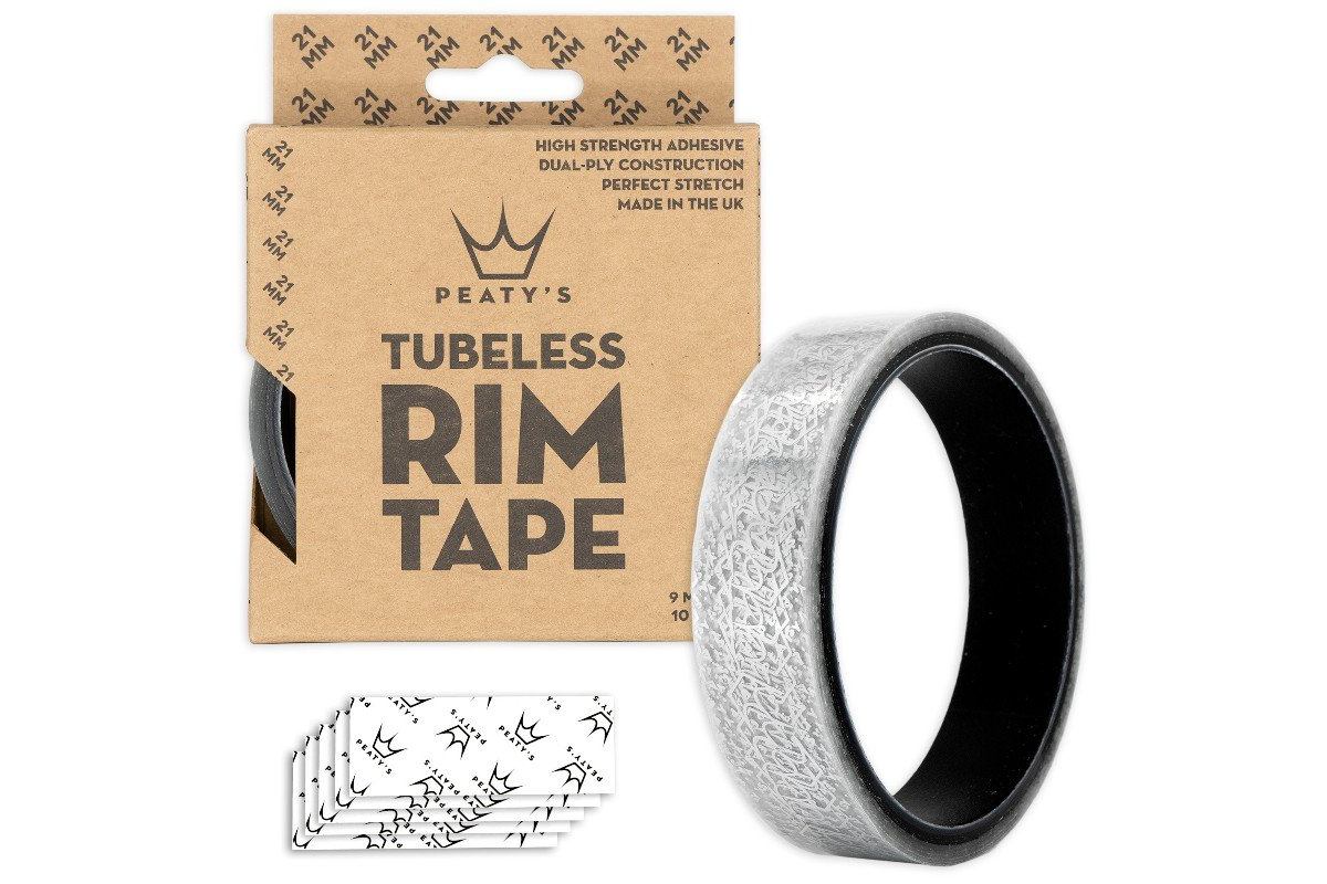 Fond de Jante Adhésif Tubeless PEATY'S Rim Job 21 mm x 9 m