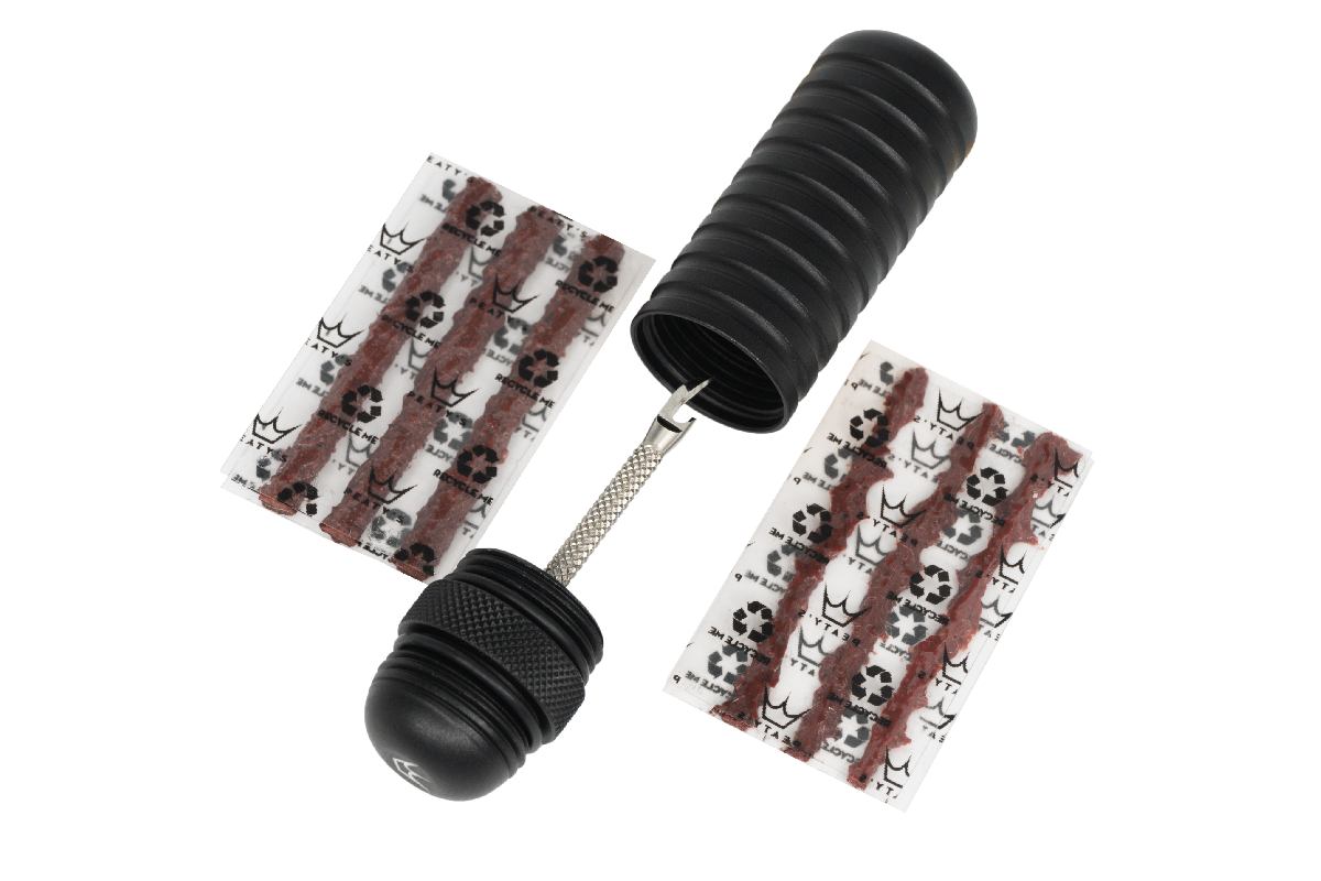 Kit de réparation Tubleless/Insert Meches Noir Holeshot - PEATY'S