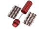 Kit de réparation Tubleless/Insert Meches rouge Holeshot - PEATY'S