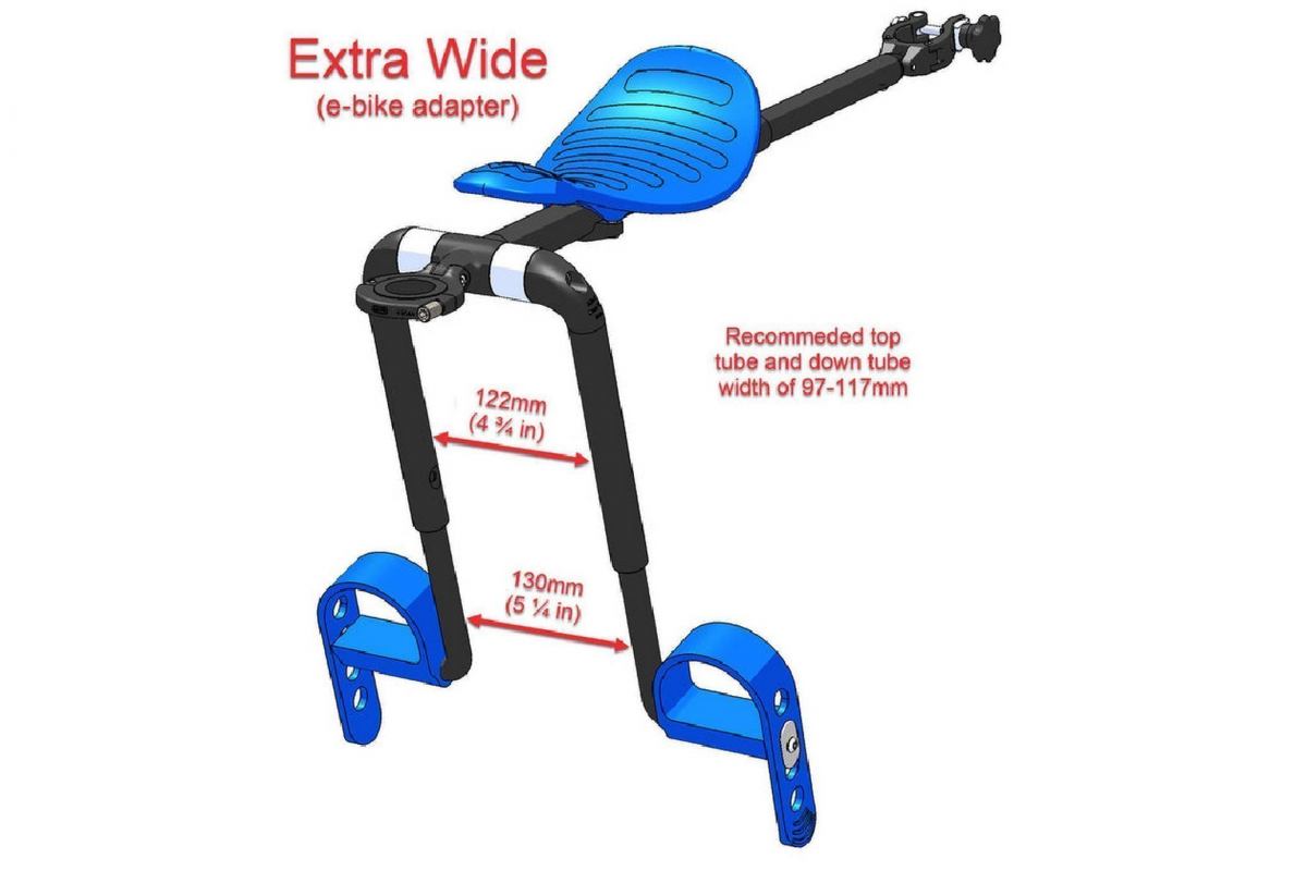 Kit E-Bike adaptateur tubes extra-larges