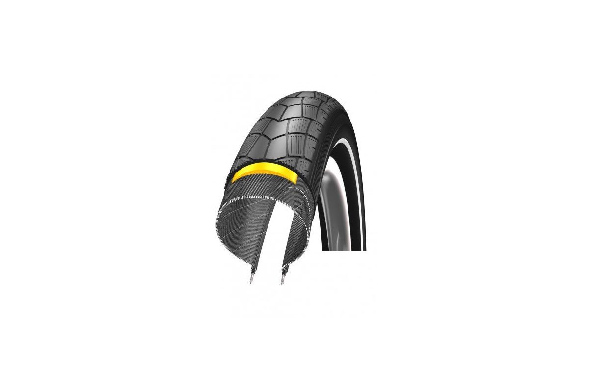 Pneu Schwalbe Big Apple 14 x 2.00 HS430 K-Guard | Confort et Protection
