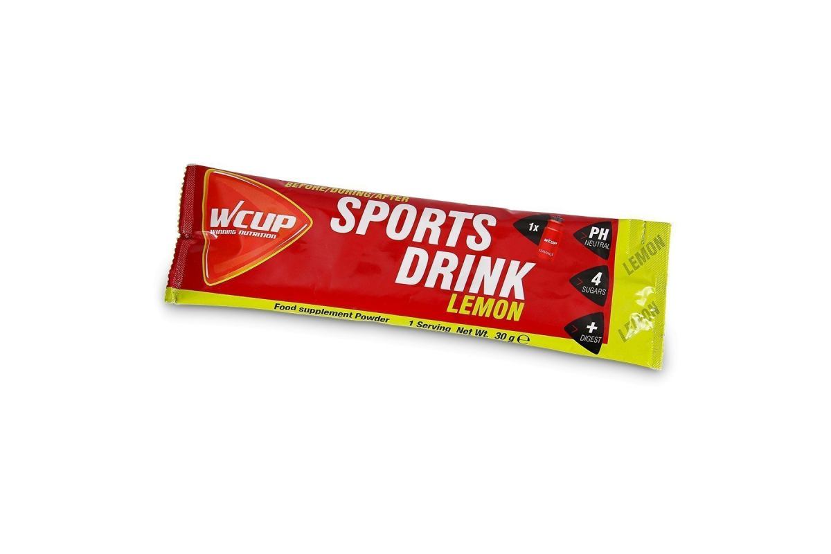 Wcup Sports drink, Citron (30g)