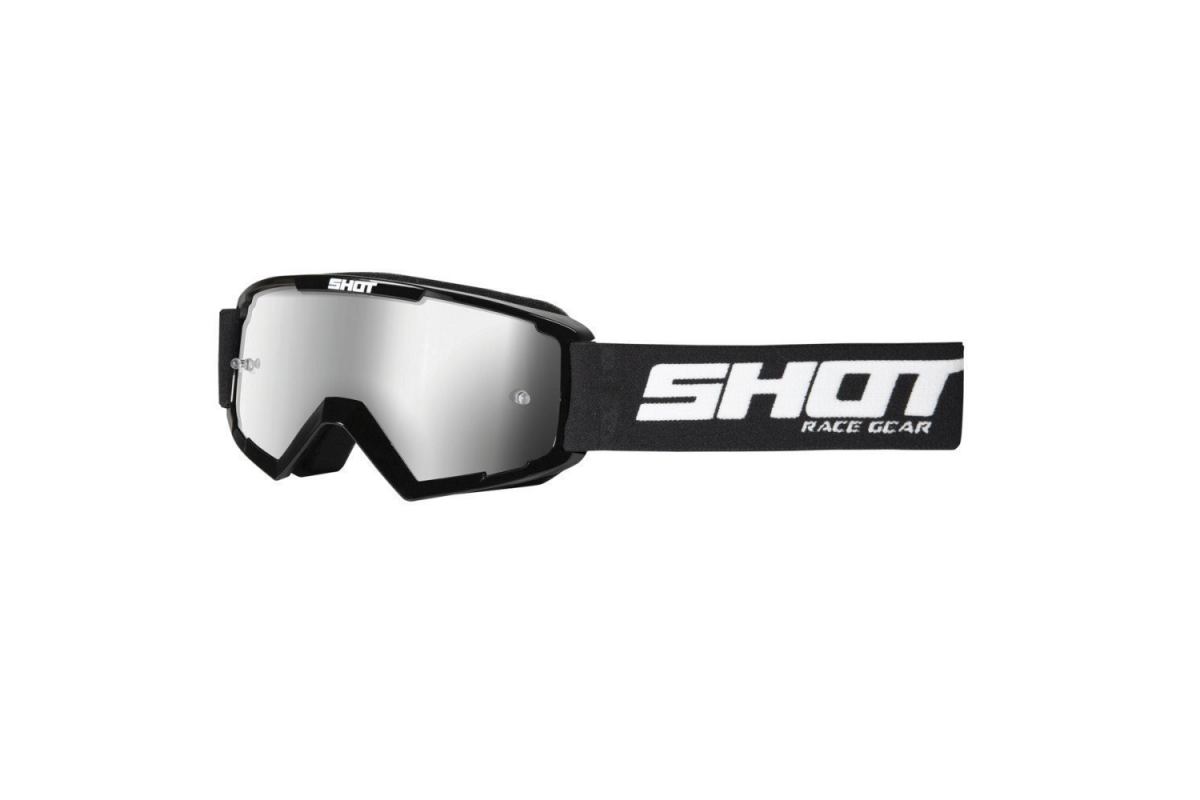 Masque Enfant SHOT Rocket Noir + Écran Iridium