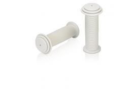 Poignées Vélo Enfant XLC 100 mm | Lamelles Blanches | Confort & Adhérence