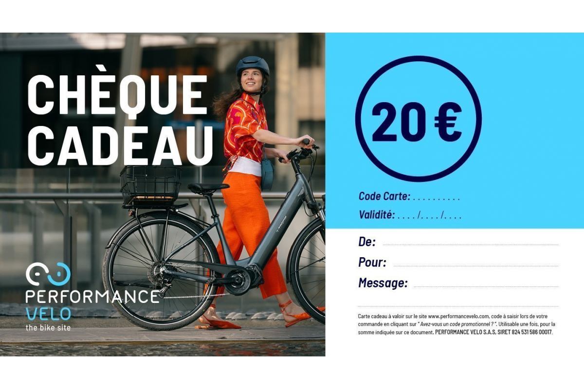 Carte cadeau Performance Velo