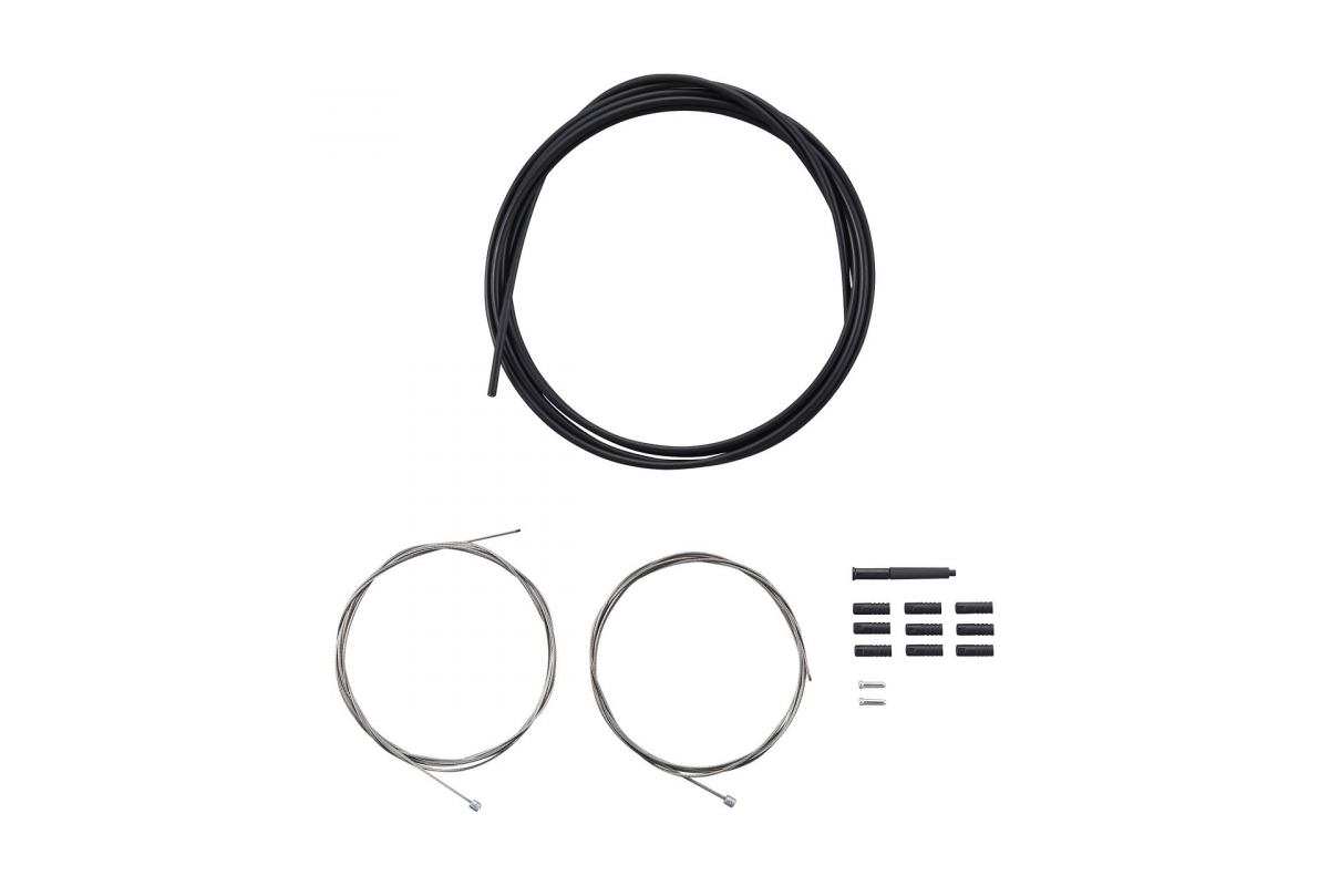 Shimano Kit Cables Gaines Derailleurs Vtt Noir