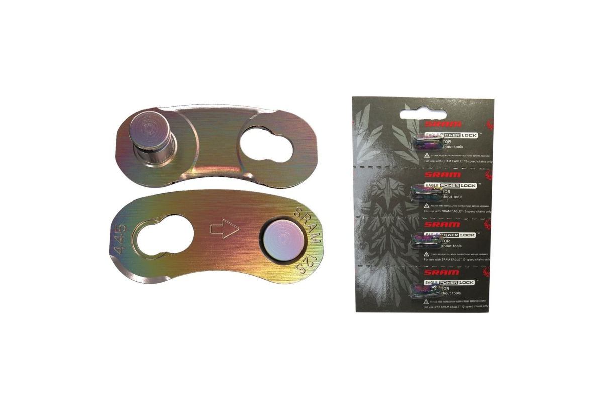 Attaches Rapides SRAM Power Lock 12 Vitesses Rainbow 4 pcs (VTT)