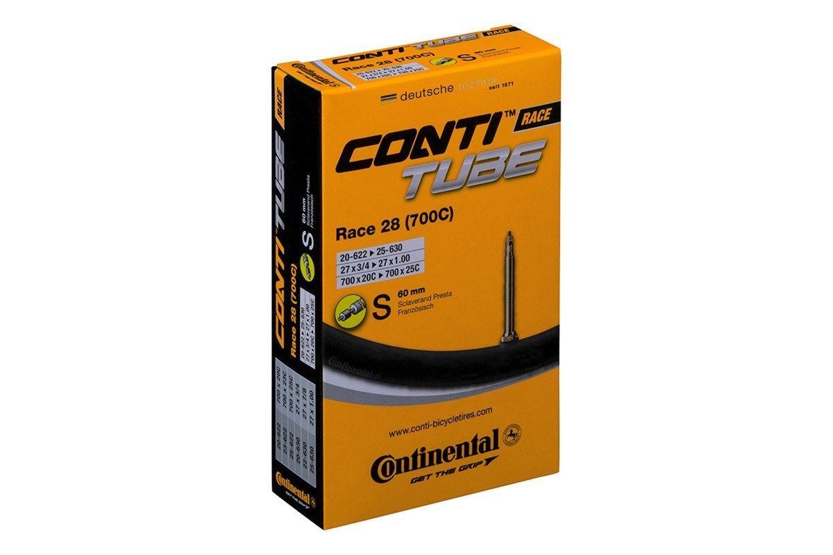 Chambre à Air CONTINENTAL RACE 700x20-25 Valve Presta 60 mm