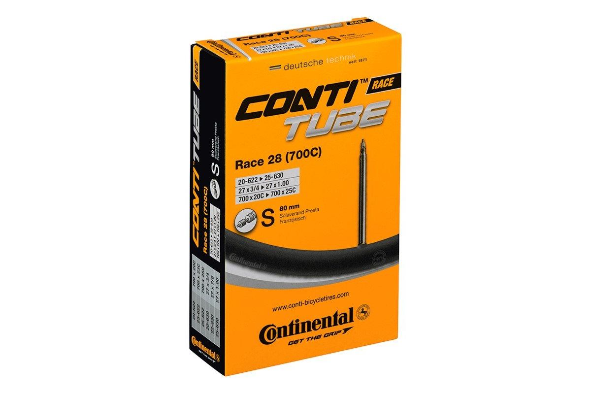 Chambre à Air CONTINENTAL RACE 700x20-25 Valve Presta 80 mm