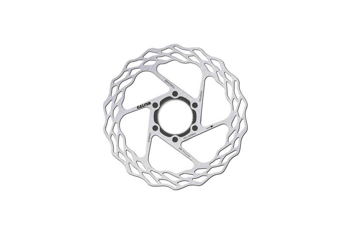 Disque de Frein GALFER Wave Route Center Lock 140x1.8mm