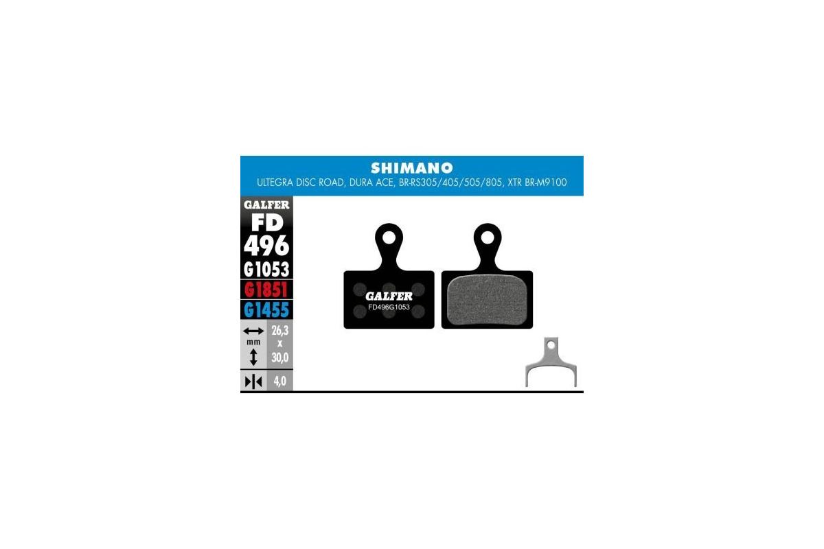 Plaquettes de Frein GALFER Pour Shimano Ultegra